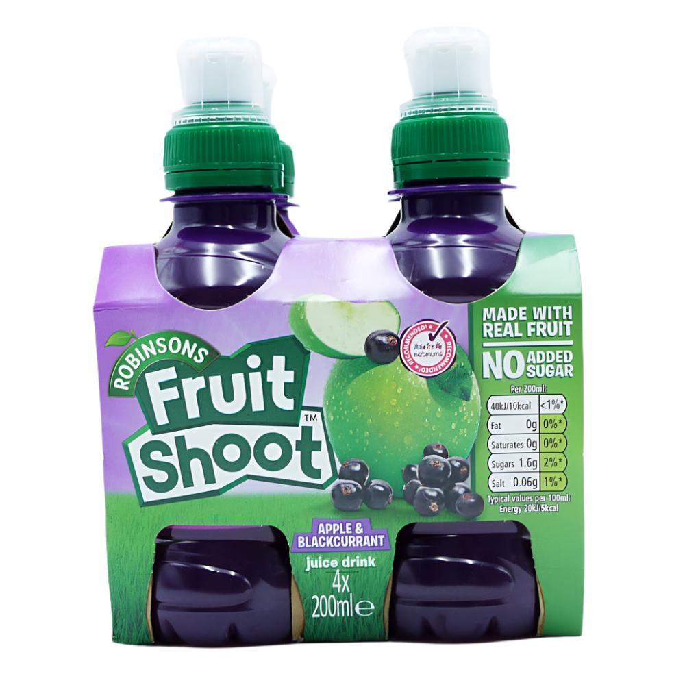 Fruit Shoot Apple & Blackcurrant Kids Juice Drink 4 x 200ml | High Quality Beverage Product Online - Product Image Fruit Shoot Apple & Blackcurrant Kids Juice Drink 4 x 200ml | High Quality Beverage Product Online - Product Image